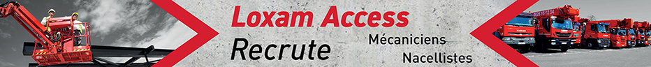 Loxam Access recrute.